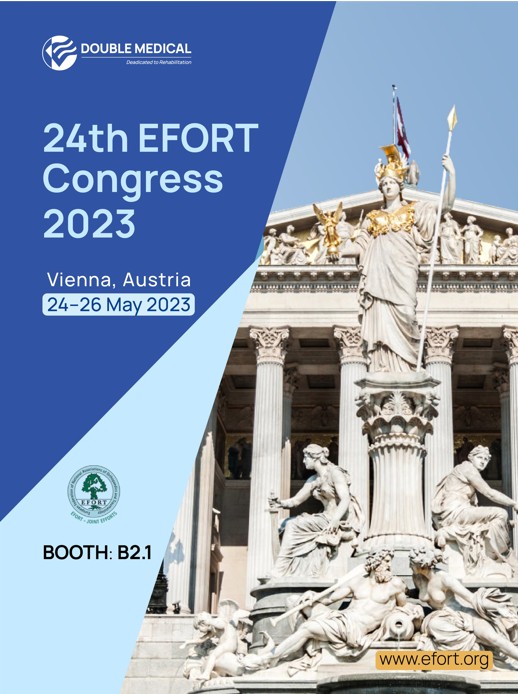 Double Medical no 24º Congresso EFORT 2023 (Viena, Áustria, 24–26 de maio de 2023)