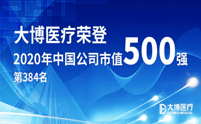 Double Medical entra nas 500 maiores empresas da China por capitalização de mercado   2020!